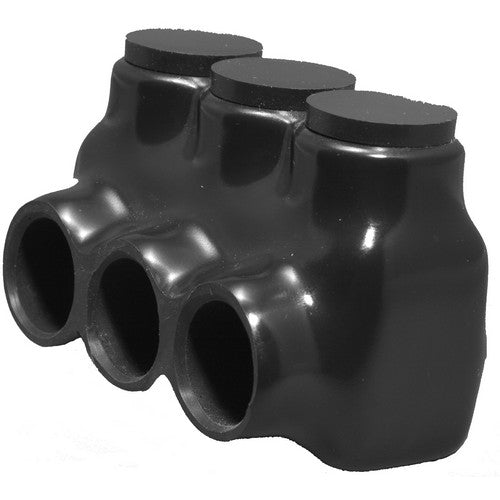 MORRIS #2- 3 Black Insulated Connector Single (97519)