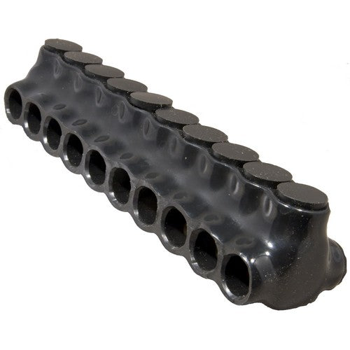 MORRIS 2/0- 10 Black Insulated Connector Dual (97640)