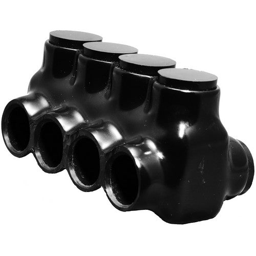MORRIS #2- 4 Black Insulated Connector Dual (97625)