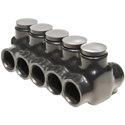 MORRIS 2/0- 5 Black Insulated Connector Dual (97635)