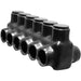 MORRIS 2/0- 6 Black Insulated Connector Dual (97636)
