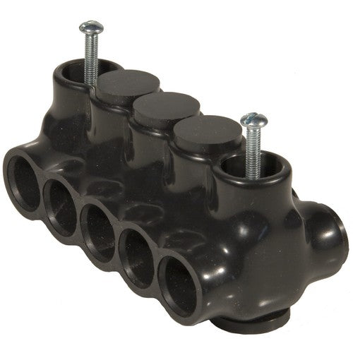 MORRIS #4-3 Black Insulated Connector Mountable Dual (97813)