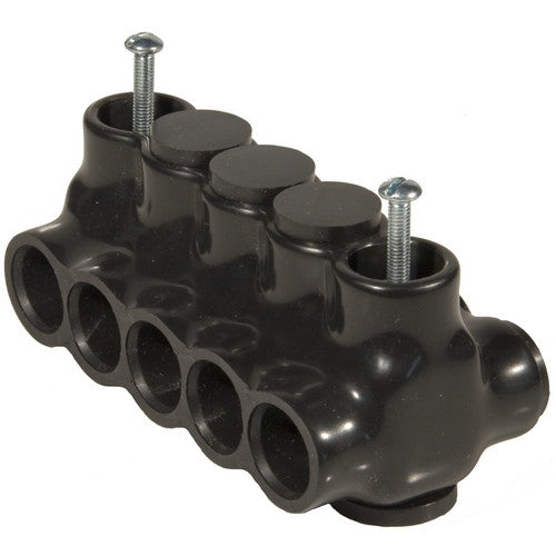 MORRIS 350-3 Black Insulated Connector Mountable Dual (97853)