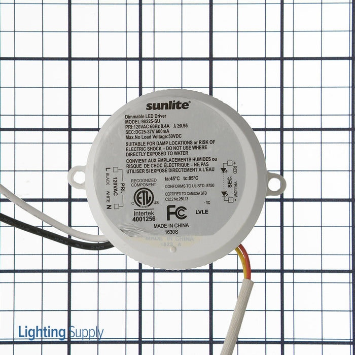 Sunlite 600Ma Constant Current Dimmable LED Driver (98225-SU)