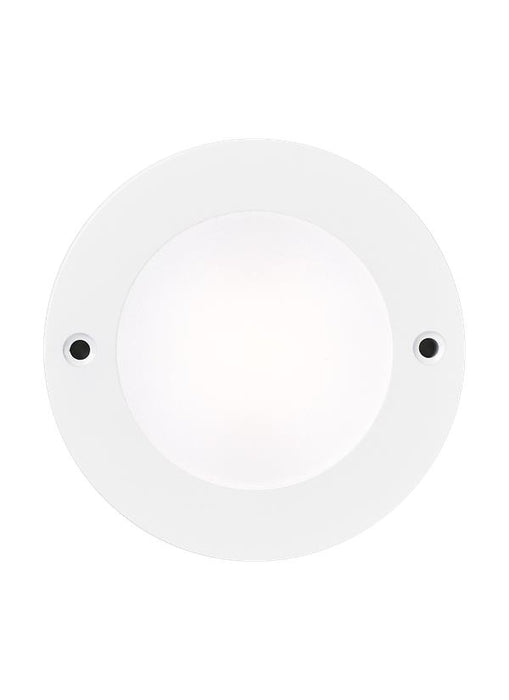 Generation Lighting Disk Light LED 250Lm 3W 3000K 90 CRI White Finish (984100S-15)