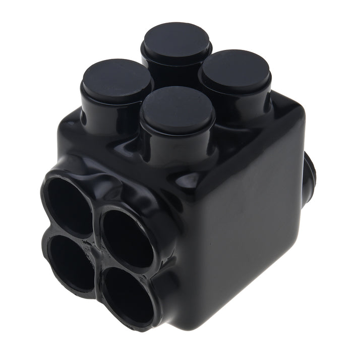 NSI 600 MCM - 6 AWG Stacked Polaris Insulated Multi-Tap Connector 4-Port [Double Sided Entry] (IPLDS600-4)