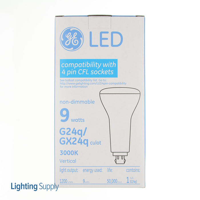 GE LED9G24Q-V/830 9W LED Replacement For Compact Fluorescent Vertical (33969)