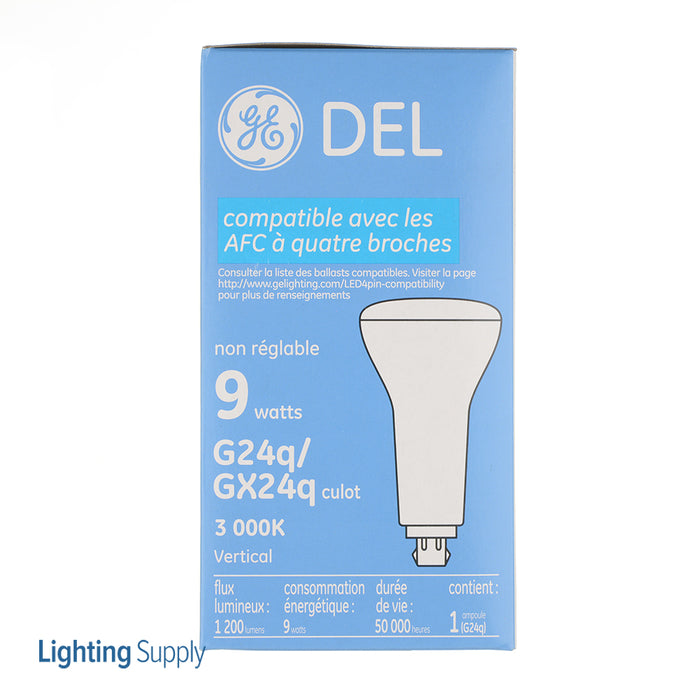 GE LED9G24Q-V/830 9W LED Replacement For Compact Fluorescent Vertical (33969)