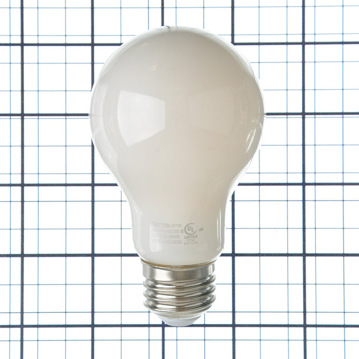 RAB LED Filament Lamp A19 10W 75W Equivalent 1100Lm E26 Base 90 CRI 2700K Dimmable Frosted (A19-10-E26-927-F-F)