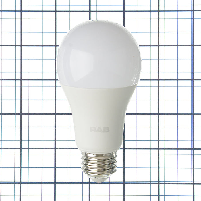 RAB LED Bulb A19 13W 75W Equivalent 1100Lm E26 80 CRI 2700K Dimmable (A19-13-E26-827-DIM)