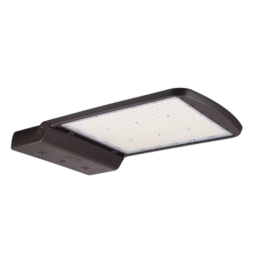 EIKO AAL2-PS300-OS-8FCCT-VDIM LED Area Light PowerSET/ColorSET 300W/240W/180W 3000K/4000K/5000K OpticSET T3/T4/T5 80 CRI 0-10V Dimming 277-480V Bronze (15665)