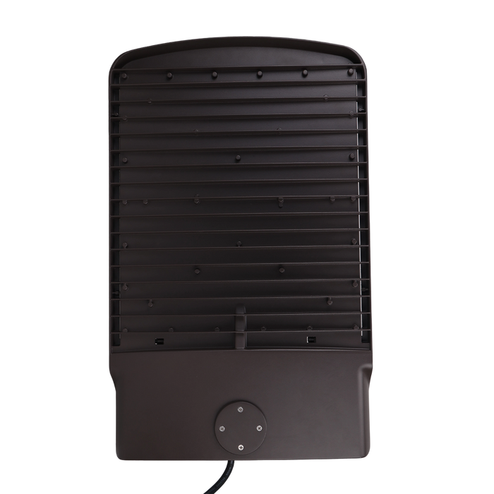 EIKO AAL2-PS300-OS-8FCCT-VDIM LED Area Light PowerSET/ColorSET 300W/240W/180W 3000K/4000K/5000K OpticSET T3/T4/T5 80 CRI 0-10V Dimming 277-480V Bronze (15665)