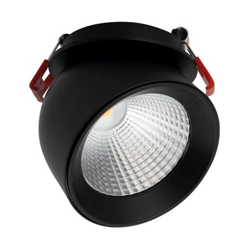 Lotus LED Lights 3 Inch Bullet Floating Gimbal LED 14W CCT Selectable 2700K/3000K/3500K/4000K/5000K Black 38 Degree Beam 90 CRI (AD-3-S14W-AR-5CCT-BK-38D)