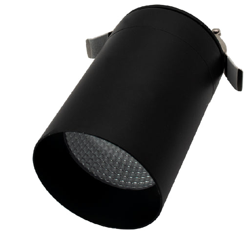 Lotus LED Lights 3 Inch Floating Torpedo LED 15W Dim To Warm 3000-1800K Black 38 Degree 1000Lm Air Tight Wet Location 90 CRI (AD-3-S15W-FC-3018K-BK)