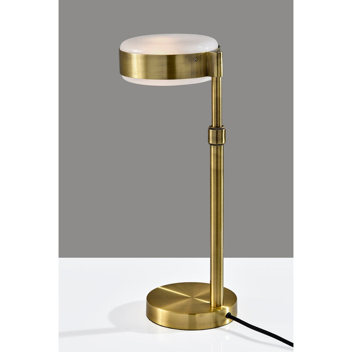 Adesso ADS360 Linis Table Lamp Antique Brass (AD9104-21)