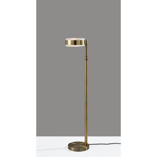 Adesso ADS360 Linis Floor Lamp Antique Brass (AD9105-21)
