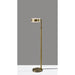 Adesso ADS360 Linis Floor Lamp Antique Brass (AD9105-21)