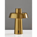 Adesso ADS360 Pirlo LED Cordless Table Lamp Antique Brass (AD9204-21)