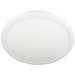 Lotus LED Lights 15 Inch Round Surface Mount White Edgelit Disk LED 30W CCT Selectable 3000K/4000K/5000K 2000Lm Wet Location 90 CRI (ADS15R-3CCT-WH)