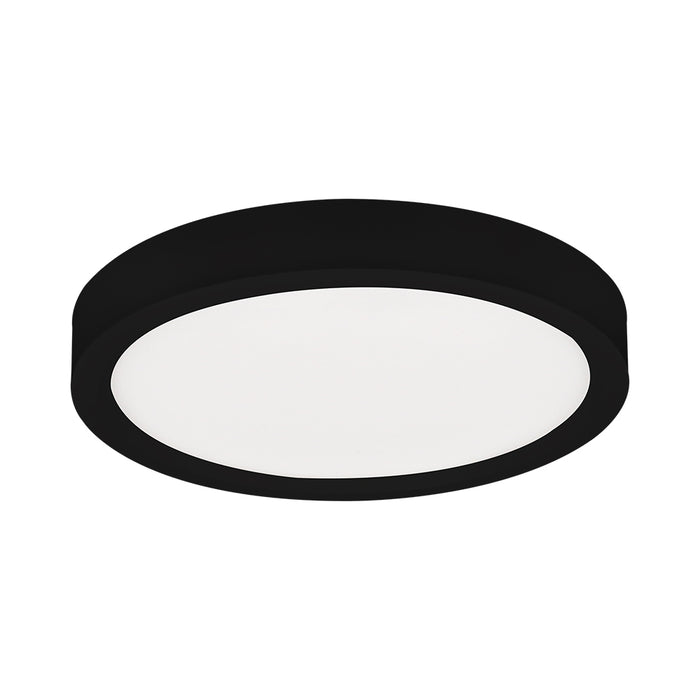 Lotus LED Lights 5 Inch Round Surface Mount Black Edgelit Disk LED 10W CCT Selectable 2700K/3000K/3500K/4000K/5000K 600Lm 90 CRI (ADS5R9-5CCT-BK)