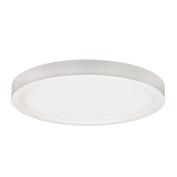 Lotus LED Lights 7 Inch Round Surface Mount White Edgelit Disk LED 15W 120-277V CCT Selectable 2700K/3000K/3500K/4000K/5000K 900Lm 90 CRI (ADS7R9-5CCT-D-WH)