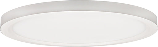 Lotus LED Lights 12 Inch Round Surface Mount White Edgelit Disk LED 22W 120-277V 0-10V Dimmable CCT Selectable 2700K/3000K/3500K/4000K/5000K (ADS12R-5CCT-D010UNV-WH)