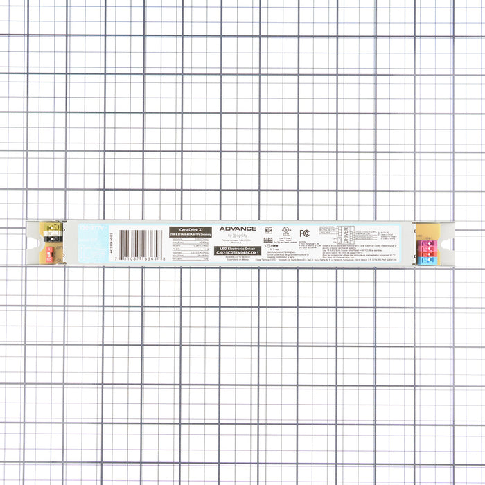 Advance CI025C051V048CDX1M CertaDrive X LED Driver 25W 485/515 Ma 48V 120-277V (#929001791413)