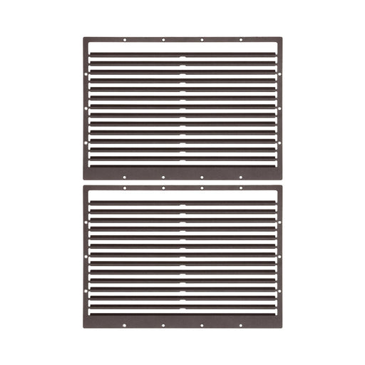 Maxlite 110235 AE Area Light Back Light Shield 450W Bronze Finish [14] M3 X 12Mm Black Oxide Screws Included [2 Required Per Fixture] (AE-BLS450W)