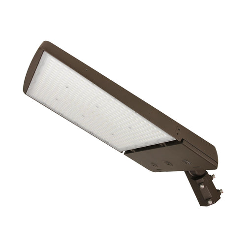Maxlite 114221 LED Area Light Selectable 200W/175W/150W 3000K/4000K/5000K Manual Changeable Type 3/4/5 Bronze Slipfitter C-Max NEMA 3-Pin Twist Lock Receptacle (AE200UMC-WCSBKCRRPC)