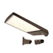Maxlite 113496 LED Area Light Wattage/CCT Selectable 200W/175W/150W 3000K/4000K/5000K 120-277V Manual And IR Changeable Type III/IV/V Bronze C-Max Flex Arm And Slipfitter (AE200UMI-WCSB2CR)