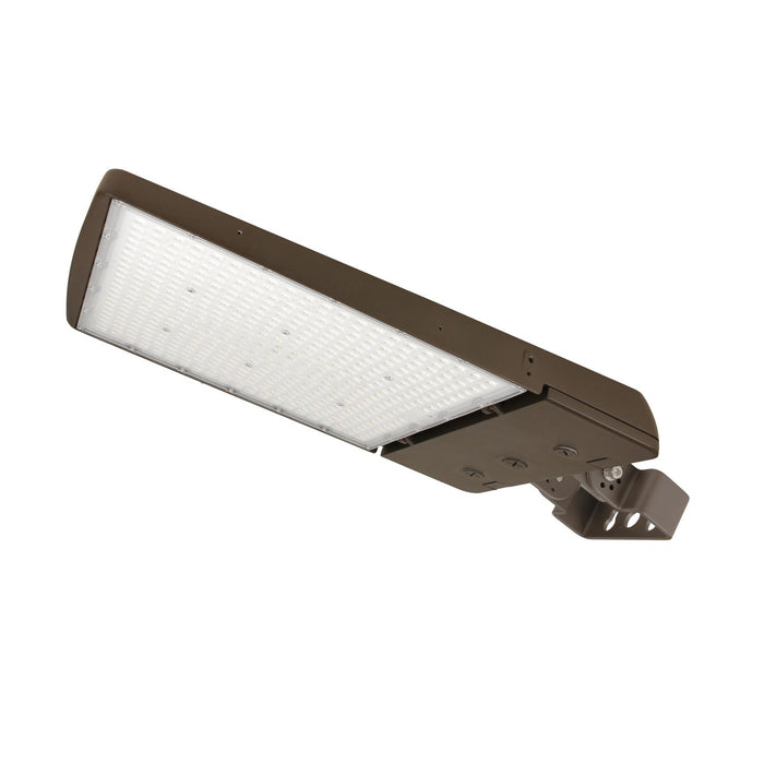 Maxlite 112650 Area Light Wattage/CCT Selectable 300W/250W/200W 3000K/4000K/5000K 120-277V Manual Changeable T3/T4/T5 Bronze Trunnion C-MAX Compatible (AE300UMC-WCSBTCR)