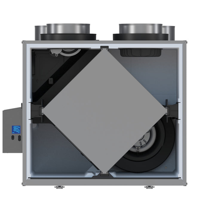 Broan-NuTone AL Series Heat Recovery Ventilator (HRV) 180 CFM 75 SRE Top Port (B180H75RT)