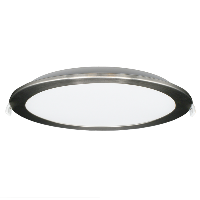ETI ALCD-8-TRIM-SN Altair Series 8 Inch Canless Downlight Magnetic Trim Satin Nickel (70572101)