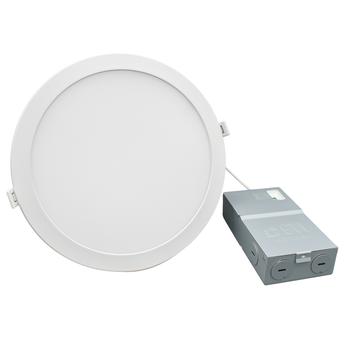 ETI ALCD-8-9CP5-SV-TD Altair Series 8 Inch Canless Downlight 19W 90 CRI CCT Selectable 2700K/3000K/3500K/4000K/5000K 120V Triac Dimming (63324101)