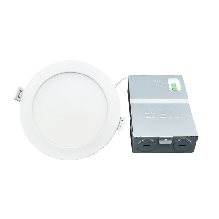 ETI ALCD-4-9CP5-SV-TD Altair Series 4 Inch Canless Downlight 10W 90 CRI CCT Selectable 2700K/3000K/3500K/4000K/5000K 120V Triac Dimming (63322101)