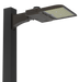 Litetronics LED Area Light Pro Adjustable Direct Quick Slide Wall Or Pole Mount Dark Bronze (ALPAADM)