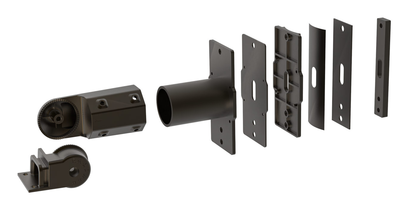 Litetronics LED Area Light Pro Tenon Quick Slide Pole Mount Dark Bronze (ALPAPM)
