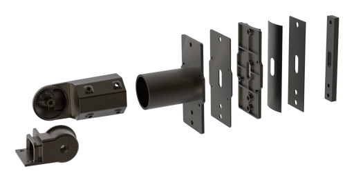 Litetronics LED Area Light Pro Tenon Quick Slide Pole Mount Dark Bronze (ALPAPM)