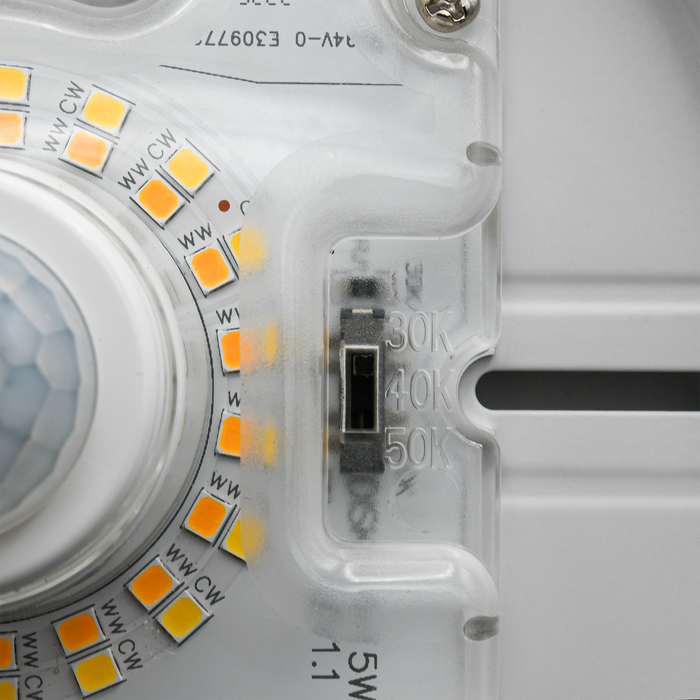 ETI ALSD-6-9CP3-SV-TD-OS Altair Series 6 Inch Surface Mount Downlight 15W 90 CRI CCT Selectable 3000K/4000K/5000K 120V Triac Dimming Occupancy Sensor (63328102)