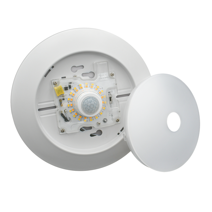 ETI ALSD-6-9CP3-SV-TD-OS Altair Series 6 Inch Surface Mount Downlight 15W 90 CRI CCT Selectable 3000K/4000K/5000K 120V Triac Dimming Occupancy Sensor (63328102)