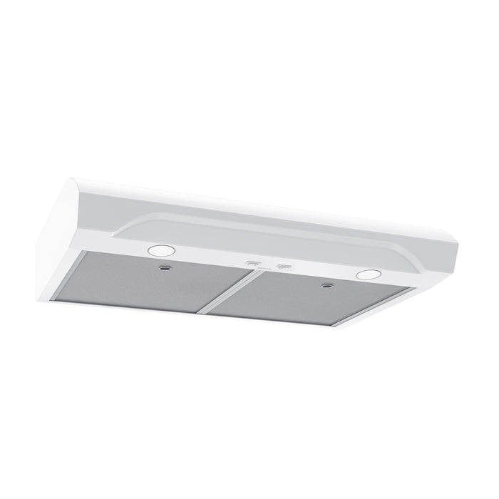 Broan-NuTone Alta 1 Max 350 CFM 30 Inch Under Cabinet Range Hood White (ALT1303WW)
