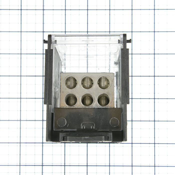 Penn Union Aluminum Power Distribution Block 350 Kcmil 6 AWG (Run) 2/0 AWG 14 AWG (Tap) (APDB163501)