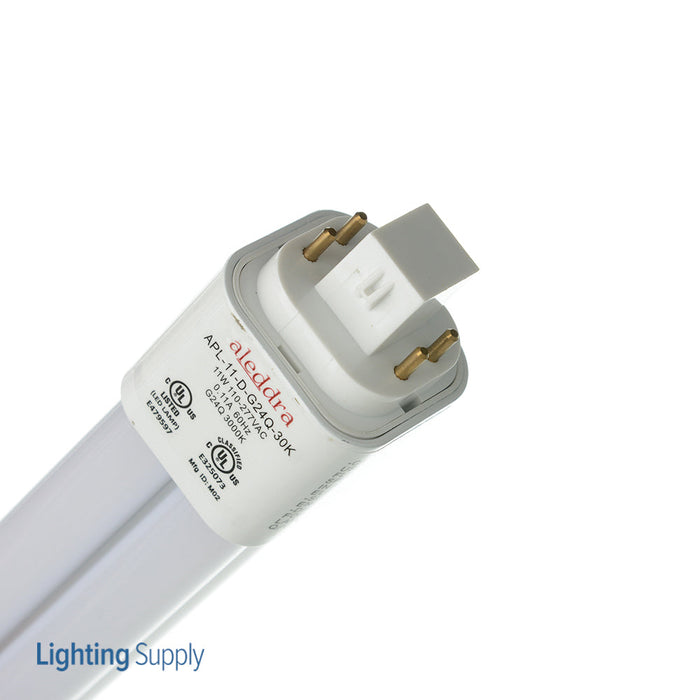 Aleddra CF-LED Lamp 11W G24Q 4-Pin 3000K 110-277V Dual-Mode (APL-11-D-G24Q-30K)