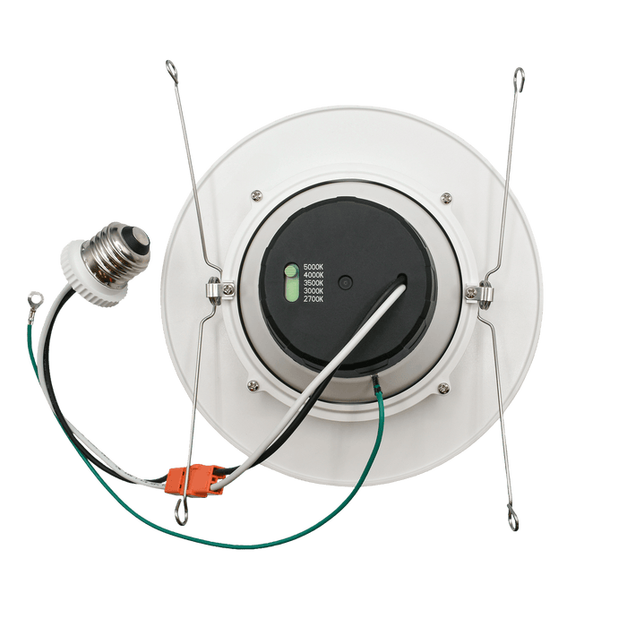 ETI ARDG-6-9CP5-SV-TD Altair Series 6 Inch Retrofit Gimbal Downlight 10W 90 CRI CCT Selectable 2700K/3000K/3500K/4000K/5000K 120V Triac Dimming (63321101)