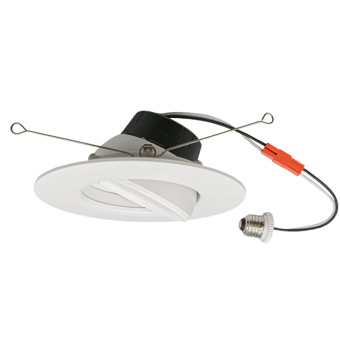 ETI ARDG-6-9CP5-SV-TD Altair Series 6 Inch Retrofit Gimbal Downlight 10W 90 CRI CCT Selectable 2700K/3000K/3500K/4000K/5000K 120V Triac Dimming (63321101)