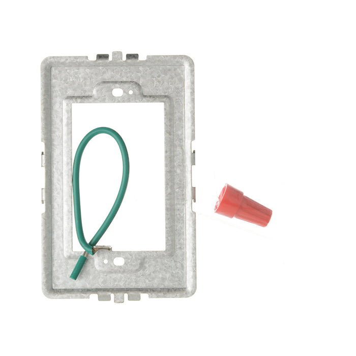 Pass And Seymour Popout 20A Duplex Outlet Kit 1-Gang Gray (ARPTR201GG2)