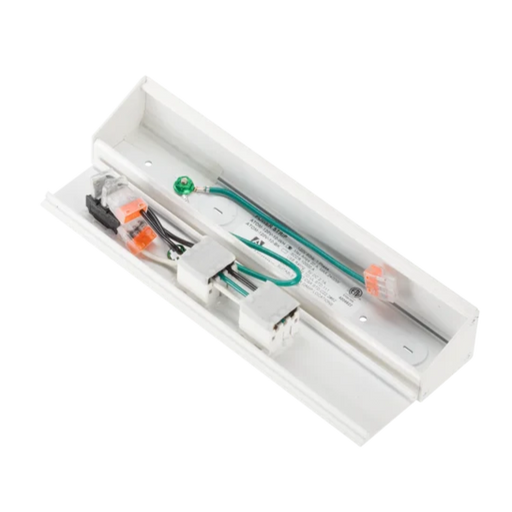 American Lighting Atom 10 Inch Power Strip 2 Receptacles 120V White (ATOM-120V-10-WH)