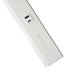 Atom Low Profile Power Strip With 3 Receptacles/2 USB Ports 120V 30 Inch White