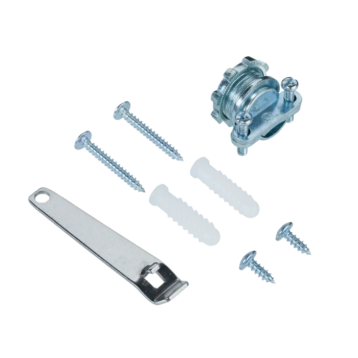 American Lighting Atom 10 Inch Power Strip 2 Receptacles 120V White (ATOM-120V-10-WH)