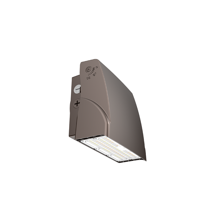 RDA Lighting AWL2X-LED50A30-B-VK-BRZ-DIM-PC LED Adjustable Wall Light Wattage/CCT Selectable 50W/40W/30W 3000K/4000K/5000K 120-277V 83 CRI 120-277V Bronze (#053403)